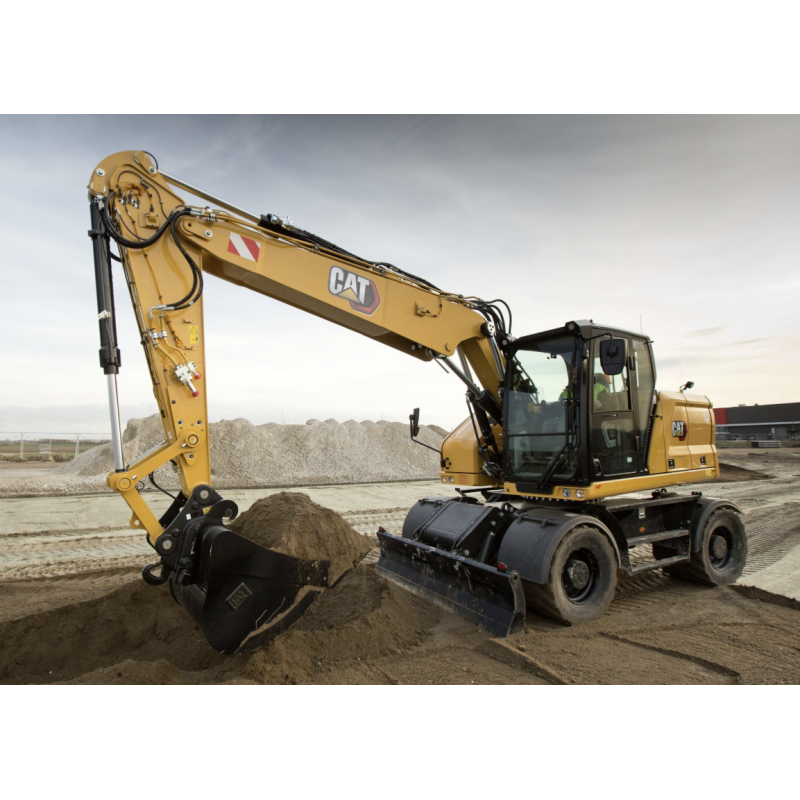 NPORS N202 Wheeled Excavator (Rubber Duck).
