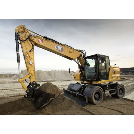 NPORS N202 Wheeled Excavator (Rubber Duck).
